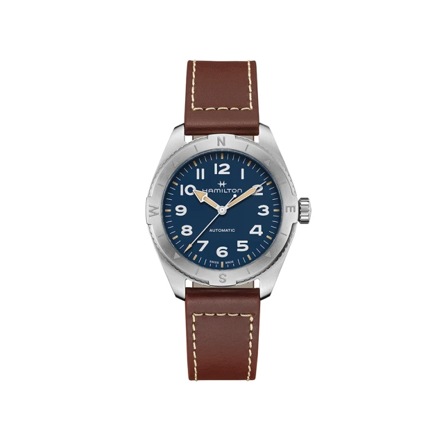 【HAMILTON 漢米爾頓】卡其陸戰遠征Expedition腕錶41mm(自動上鍊 中性 皮革錶帶 H70315510) 歷史價格詳細信息