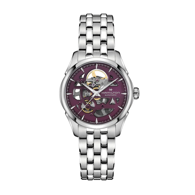 【HAMILTON 漢米爾頓】爵士大師系列SKELETON鏤空腕錶36mm(自動上鍊 中性 精鋼錶帶 H32265101) 歷史價格詳細信息