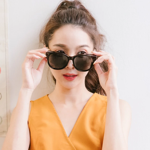 【ALEGANT】時髦復古琥珀花紋貓眼大方框墨鏡/UV400太陽眼鏡 歷史價格詳細信息