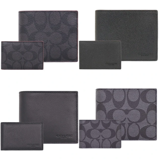 【COACH】男士最愛C釦頭黑色皮革寬版皮帶 歷史價格詳細信息