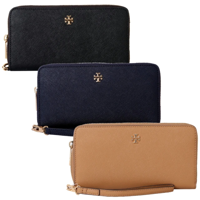 TORY BURCH TB MILLER荔枝紋卡片零錢夾-棕 歷史價格詳細信息