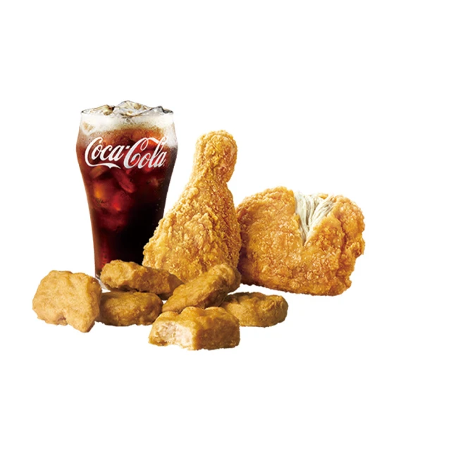 麥當勞麥脆鷄腿2塊(原味)+勁辣鷄腿堡+麥克鷄塊6塊+薯條(大)+可樂(中)*2即享券 歷史價格詳細信息