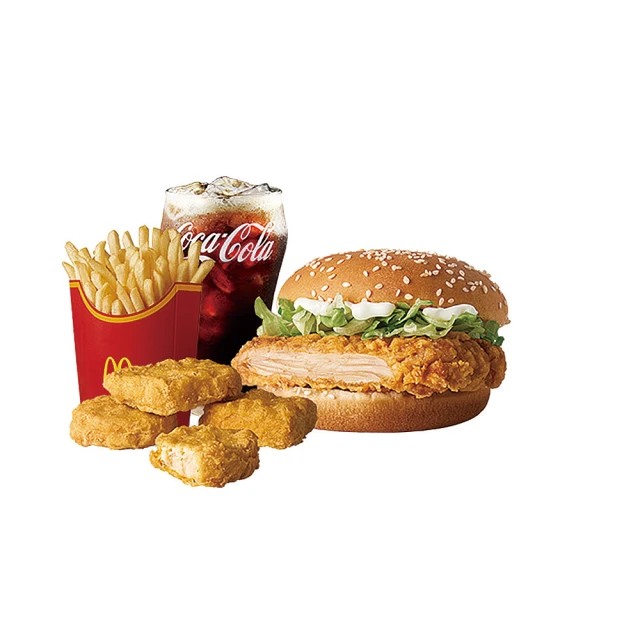 麥當勞 勁辣雞腿堡+可口可樂(中)+四塊麥克雞塊 即享券 歷史價格詳細信息