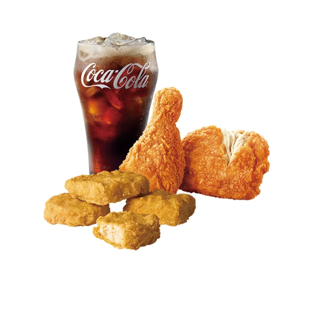 麥當勞麥脆鷄腿2塊(原味)+勁辣鷄腿堡+麥克鷄塊6塊+薯條(大)+可樂(中)*2即享券 歷史價格詳細信息