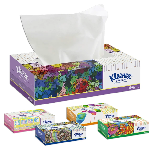【日本Kleenex】奢華柔軟盒裝面紙160抽 歷史價格詳細信息