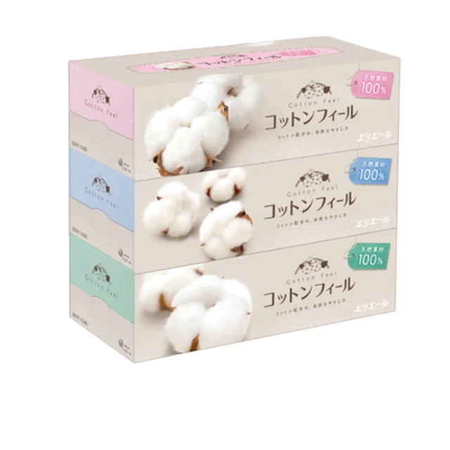 日本大王elleair 棉柔膚觸抽取式面紙 (160抽x3盒) 頂級面紙 歷史價格詳細信息