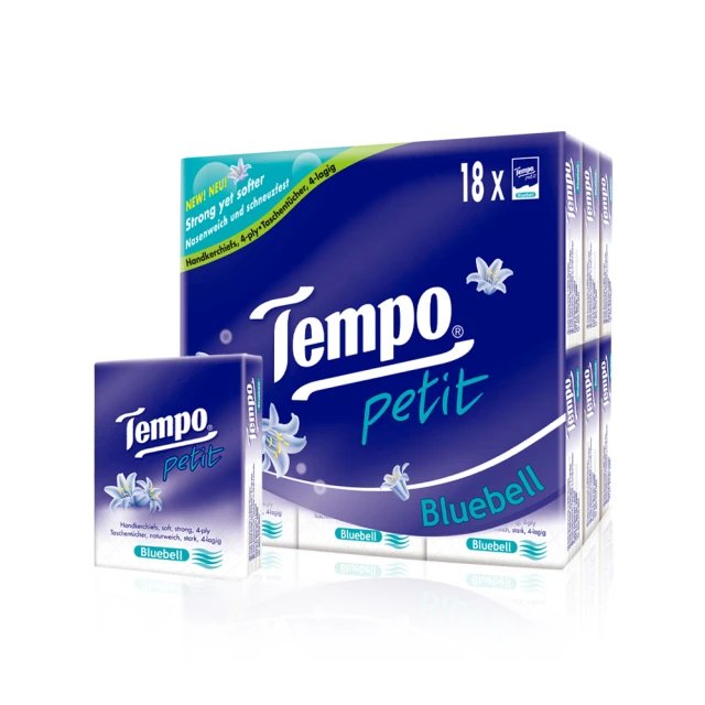 Tempo紙手帕 冰爽薄荷(7抽x18包/組)*5組 002 歷史價格詳細信息