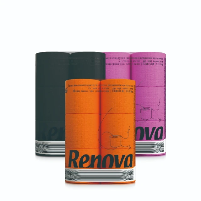 RENOVA葡萄牙進口 彩色紙手帕 天然香氛 草莓冰淇淋（1組6包x9張） 歷史價格詳細信息