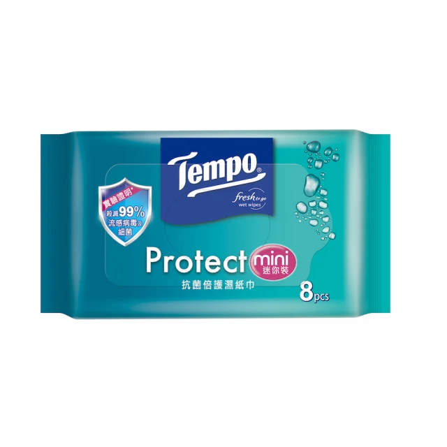 Tempo  抗菌倍護濕巾 迷你裝-貓福珊迪限量款(電商版)(8抽×20包) 歷史價格詳細信息