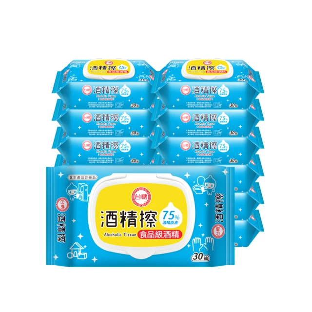 【台糖】食品級75%酒精擦30抽(附蓋) 歷史價格詳細信息
