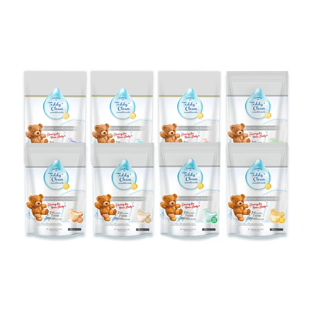 清淨海 Teddy Clean系列植萃酵素洗衣膠囊 8種香味任選 30顆/袋 6入 歷史價格詳細信息