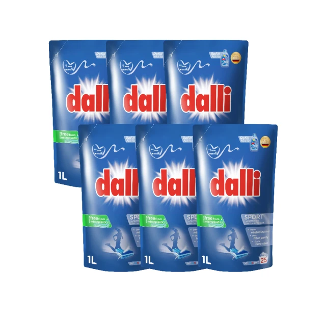 【Dalli德國達麗】機能衣物超濃縮酵素洗衣精補充包1Lx3(除臭除菌/去除汗臭/護纖/運動衣) 歷史價格詳細信息