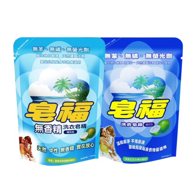 皂福 無香精天然洗衣皂精3300g x1入+補充包2000g x2入 歷史價格詳細信息