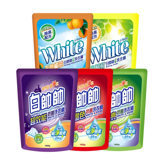白帥帥超淨亮洗衣精補充包1650g 歷史價格詳細信息