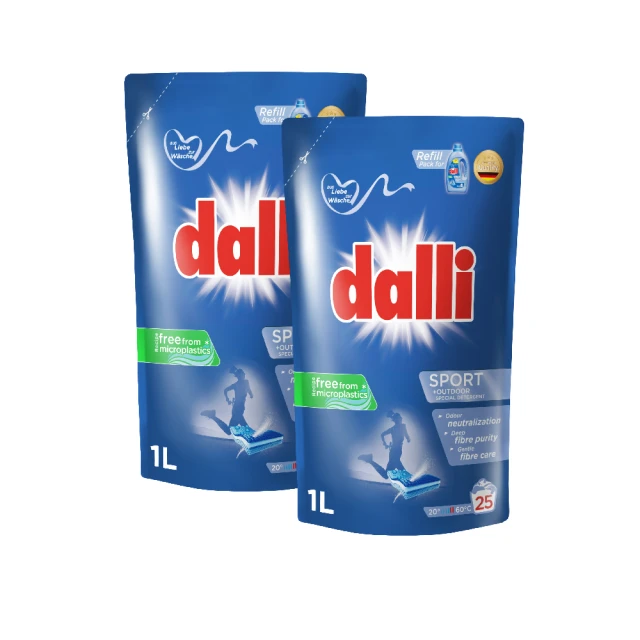 【Dalli德國達麗】機能衣物超濃縮酵素洗衣精補充包1Lx3(除臭除菌/去除汗臭/護纖/運動衣) 歷史價格詳細信息