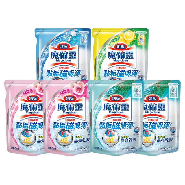 【魔術靈】地板清潔劑 1800ml (4款任選)│花王旗艦館 歷史價格詳細信息