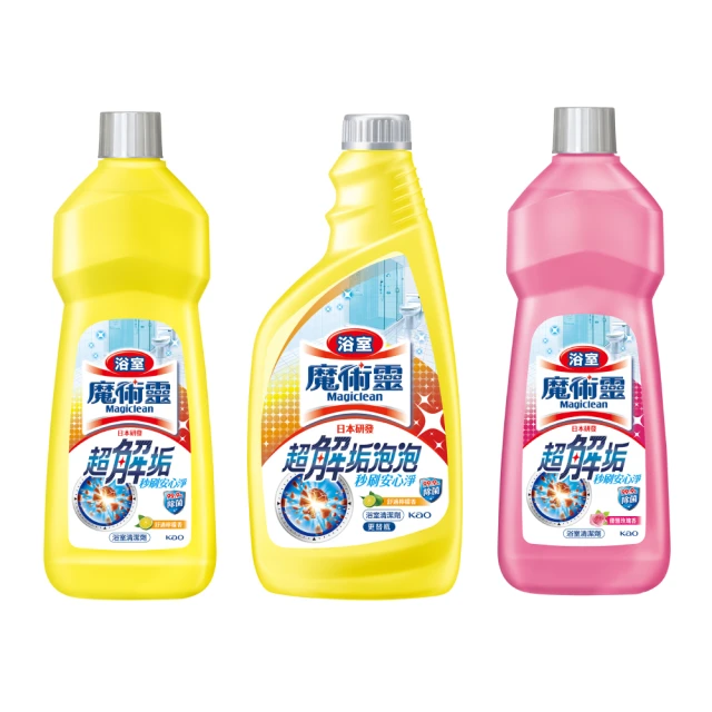 魔術靈 浴室經濟瓶-檸檬香(500mlX2入/組)[大買家] 歷史價格詳細信息