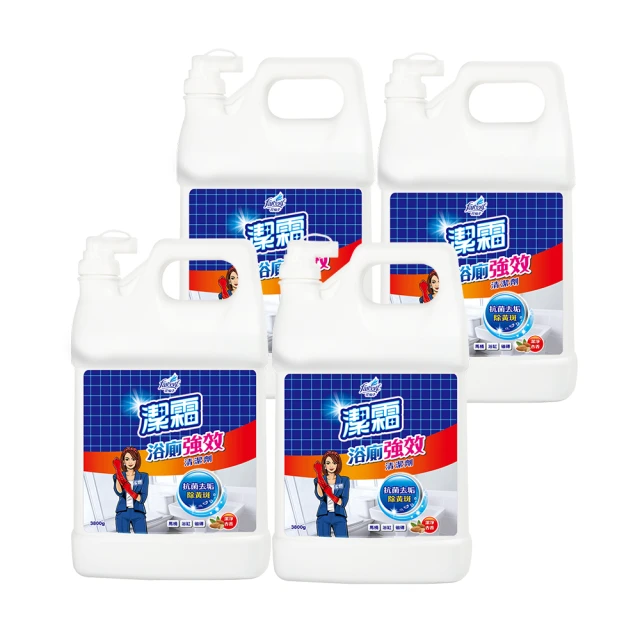 【潔霜】S浴室廁所馬桶強效清潔劑 抗菌去垢除黃斑(650g/入-12入/箱-箱購 杏仁/檸檬) 歷史價格詳細信息