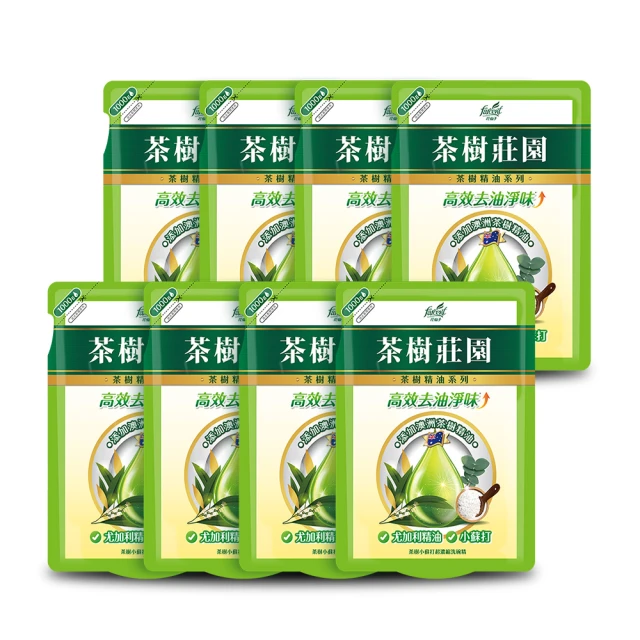 【茶樹莊園】茶樹小蘇打超濃縮洗碗精3入組(贈夾鏈袋) 歷史價格詳細信息