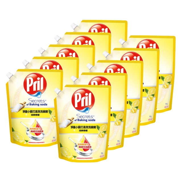 Pril 淨麗 小蘇打高效濃縮洗碗精補充包1000ml/包 蝦皮直送 現貨 歷史價格詳細信息