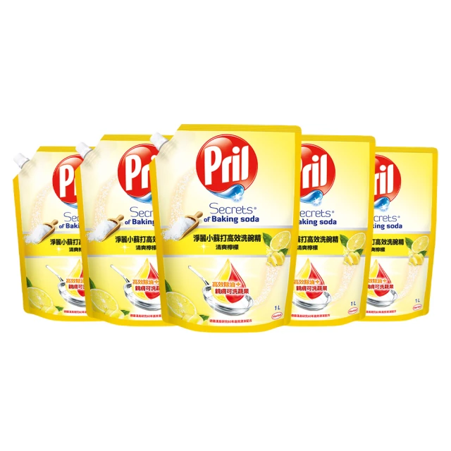 Pril 淨麗 小蘇打高效濃縮洗碗精補充包1000ml/包 蝦皮直送 現貨 歷史價格詳細信息