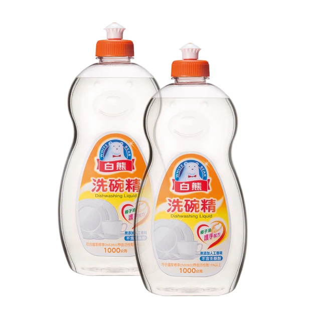 白熊洗碗精1000g*12入/箱(椰子油護手配方/無添加香精) 歷史價格詳細信息