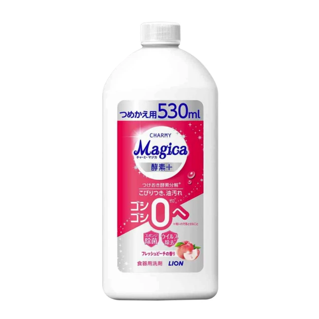 LION 獅王 CHARMY MAGICA酵素洗碗精補充瓶(中)570ml-日本境內版 歷史價格詳細信息