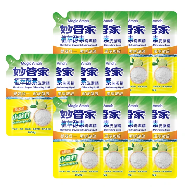 【妙管家】植萃酵素洗碗精一加侖4入(小蘇打) 歷史價格詳細信息