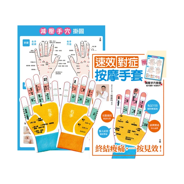 終結痠痛 減壓手穴按摩法（暢銷好評版）（附贈速效對症按摩手套一雙） 歷史價格詳細信息