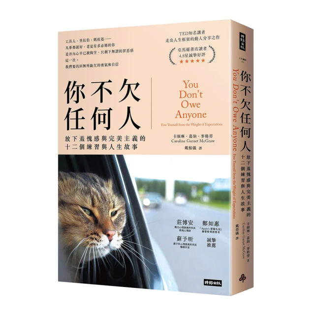 你不欠任何人：放下羞愧感與完美主義的十二個練習與人生故事[二手書_良好]3567 TAAZE讀冊生活 歷史價格詳細信息
