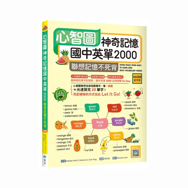 心智圖神奇記憶國中英單2000：聯想記憶不死背（25K+MP3） 歷史價格詳細信息