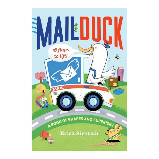 MAIL DUCK A BOOK OF SHAPES AND SURPRISES/硬頁翻翻書【麥克兒童外文書店】 歷史價格詳細信息