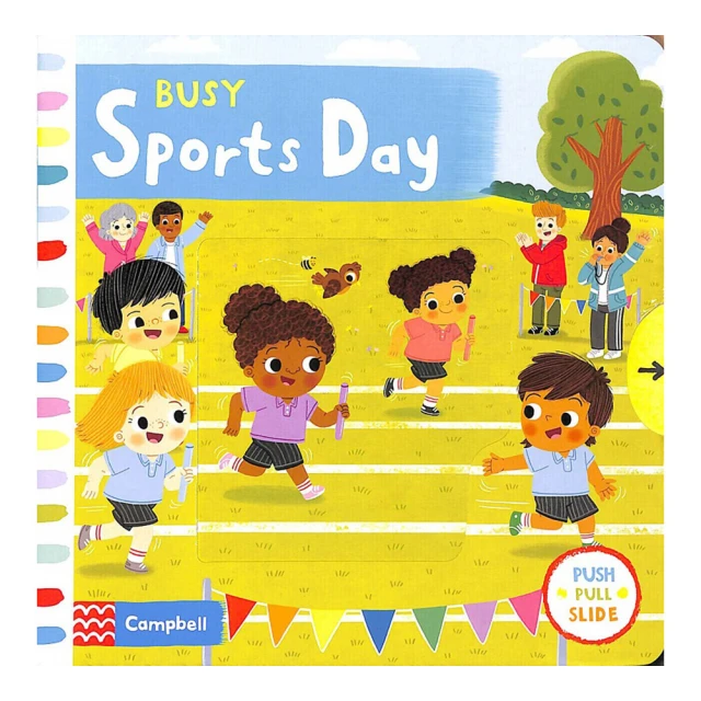 Busy Sports Day (硬頁推拉書)/Campbell Books【禮筑外文書店】(硬頁書)[9折] 歷史價格詳細信息