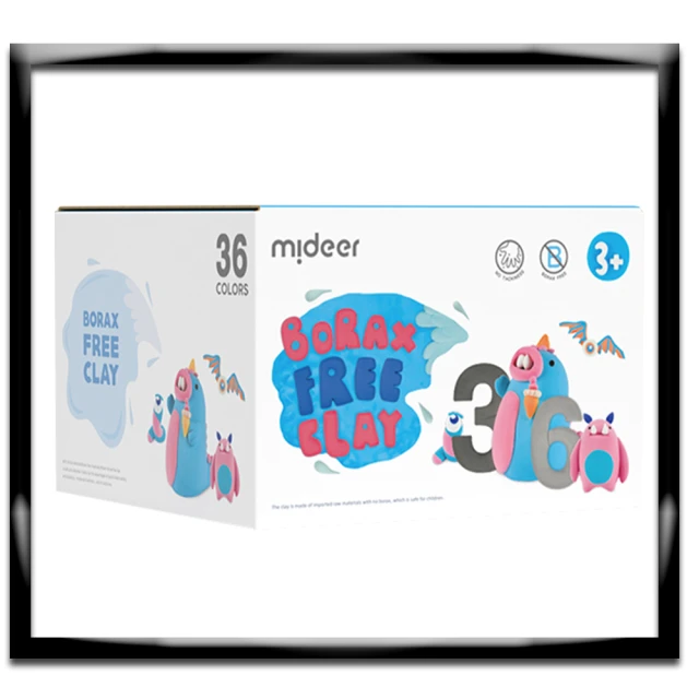 【MiDeer】兒童無毒輕黏土（6色+24色+36色） 歷史價格詳細信息