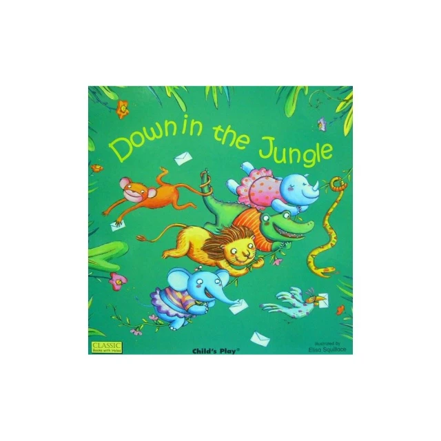 Down in the Jungle (平裝)－Classic Books With Holes【禮筑外文書店】 歷史價格詳細信息
