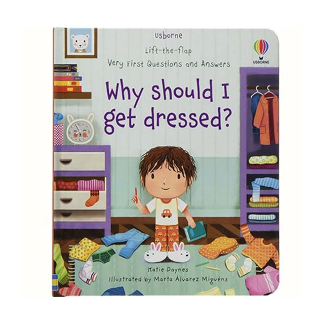 Why Should I Get Dressed? (硬頁翻翻書)/Katie Daynes【禮筑外文書店】(硬頁書)[9折] 歷史價格詳細信息