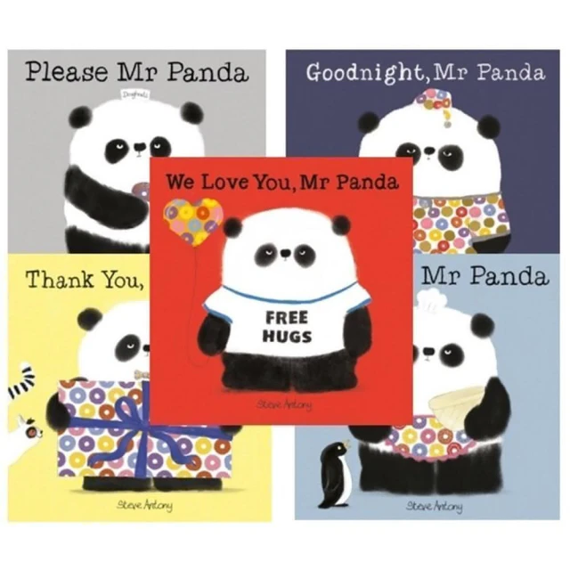Mr Panda (5本平裝本)【禮筑外文書店】[79折] 歷史價格詳細信息
