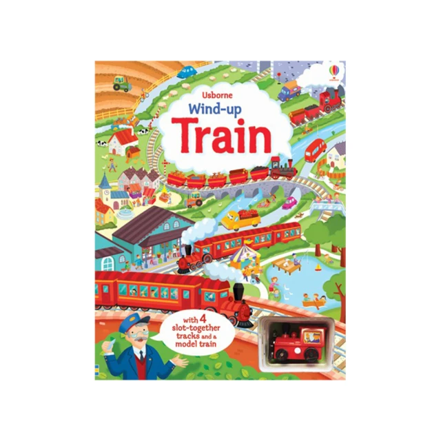 Wind-up Train: With 4 Slot-Togther Tracks and a Model Train/玩具小火車+紙板書的好玩組合/Fiona Watt    eslite誠品 歷史價格詳細信息