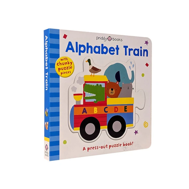 Alphabet Train: A Press-out Puzzle Book!【禮筑外文書店】[79折] 歷史價格詳細信息