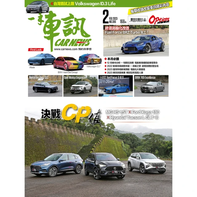 【momoBOOK】CarNews一手車訊2024/12月號NO.408 PDF(電子雜誌) 歷史價格詳細信息