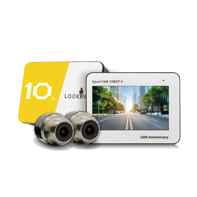 【LOOKING 錄得清】SPORT168II 10週年紀念款機車行車記錄器 贈32G記憶卡(機車行車紀錄器) 歷史價格詳細信息