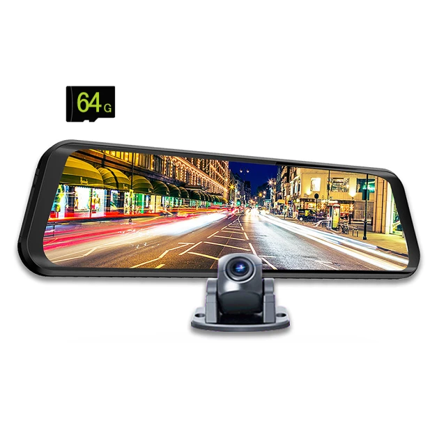 領先者ES-29 PRO GPS測速行車記錄器 高清流媒體 全螢幕觸控後視鏡 前後雙鏡 1080P FHD 歷史價格詳細信息