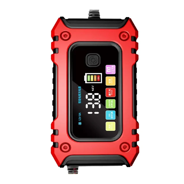 汽車電瓶充電器 12V通用摩托車蓄電池充電器 智能大功率修複型充電機 電瓶充電器 電池充電器 充電器 歷史價格詳細信息