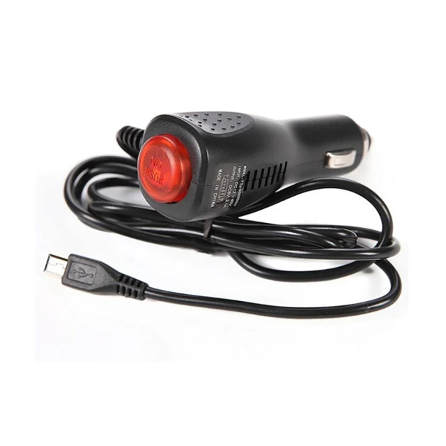 【勝利者】帶開關車充電源線 350cm Mini/Micro接頭 行車紀錄器/GPS/車充電源線/帶開關 歷史價格詳細信息