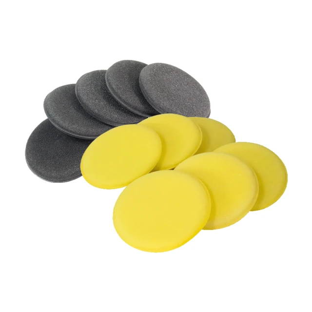 壓邊車用打蠟海綿 12入組 汽車美容 壓邊海綿 銅鑼燒海綿 高密度海綿 洗車打蠟  現貨 蝦皮直送 歷史價格詳細信息