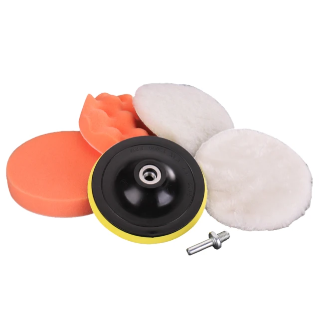 多功能打蠟接頭六件套組 4吋 M10/M14 電鑽 拋光機適用 歷史價格詳細信息