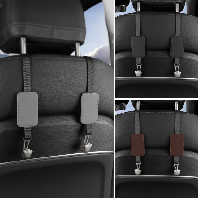 汽車用椅背雙掛勾 車用後座置物雙掛勾 歷史價格詳細信息