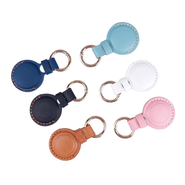 蘋果 AirTag 高品質 皮革收納 鑰匙圈 保護套 吊牌 吊飾 質感皮革適用  AirTag 歷史價格詳細信息