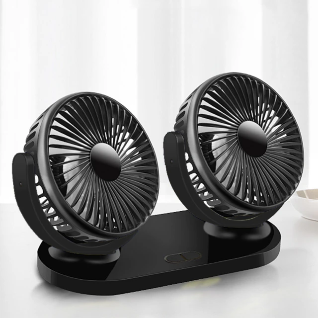 USB雙頭車用風扇 360度無死角送風 桌面風扇 歷史價格詳細信息