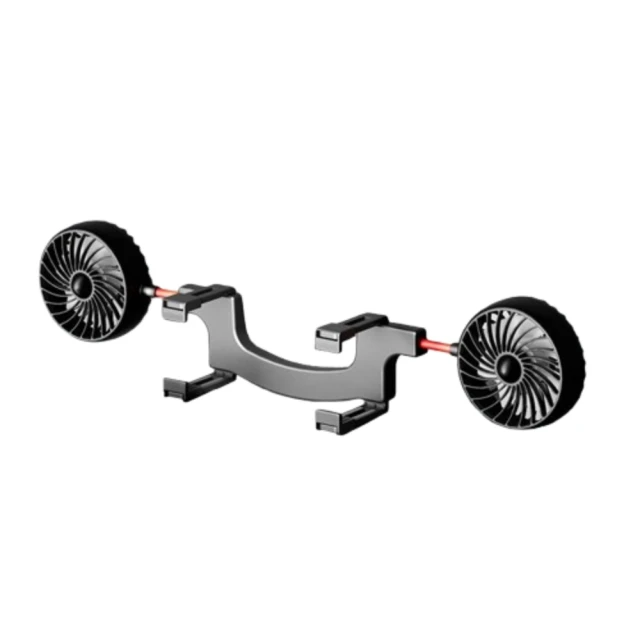 USB雙頭車用風扇 360度無死角送風 桌面風扇 歷史價格詳細信息